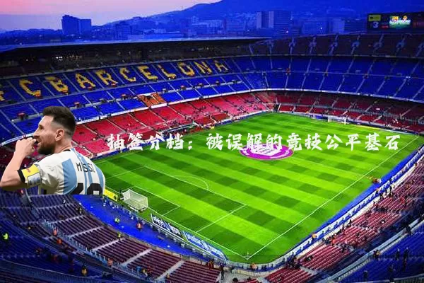 抽签分档：被误解的竞技公平基石